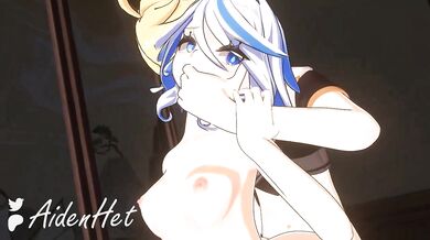 Furina's Unexpected Encounter with Aiden Het