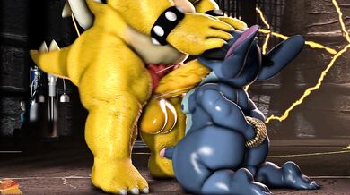 Stitch & Bowser: A Crossover Dream Come True!