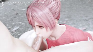 Unzip and Lick - Silent Fellatio Fun with Honoka in the Alleyway