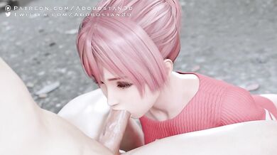 Unzip and Lick - Silent Fellatio Fun with Honoka in the Alleyway