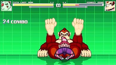 'Sexy Anime Babe and Sexy Vampire Lady Get Fucked by a Giant Ape in a Mythical Realm'