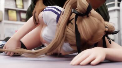 Busty blonde babe Marie Rose loves getting fucked hard on her huge tits while she sucks on a giant dildo in the HMV store!
