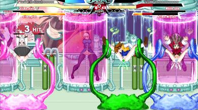 [Slutty Slime Girls Pumping Cum Into Melty Blood] MUGEN