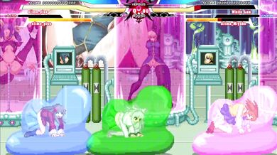 [Slutty Slime Girls Pumping Cum Into Melty Blood] MUGEN