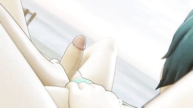 'Busty Lady Gives a Huge Cumshot During a Beachside Blowjob'