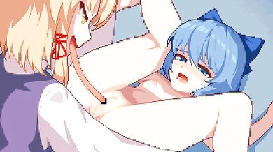 Cirno and Moriya Suwako: A Lustful Encounter