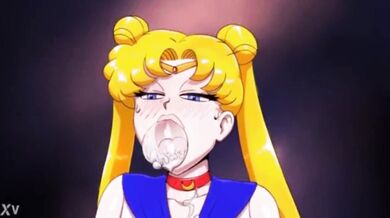 Reborn as a Sex Toy! Sailor Moon's Blowjob Odyssey with the Orange Peeler