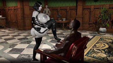 A Luscious Lady's Erotic Lap-Dance Performance