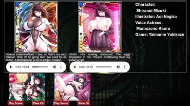 [Unforgettable Fantasies] Shiranui Mizuki's Sexual Encounter [Volume One] (Taimanin Asagi Fight Club)