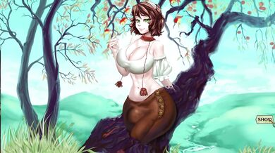 Ghostly Dryad Takes On Androgynous Entity In A Paranormal Encounter