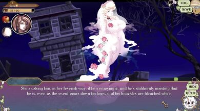 Ghostly Dryad Takes On Androgynous Entity In A Paranormal Encounter