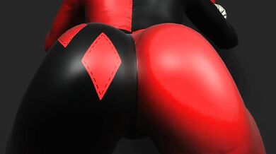 Sexy Milf Harley Shakes Her Ass in 3D for You!
