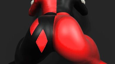 Sexy Milf Harley Shakes Her Ass in 3D for You!