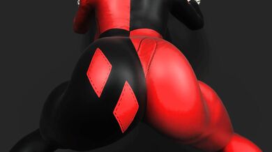 Sexy Milf Harley Shakes Her Ass in 3D for You!