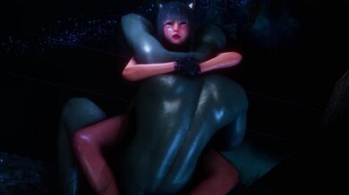 Bel's Screaming Orgy with a Horny Monstrosity in the Forest Under the Moonlight (Vindictus)