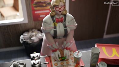 'Burger Fucker Mei with Chef'