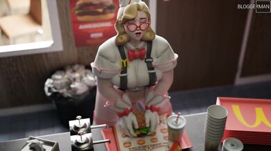 'Burger Fucker Mei with Chef'