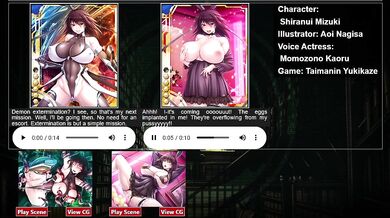 The Horrendous Recollections of Taimanin Asagi: Mizuki Shiranui's H-Scene, Round 2