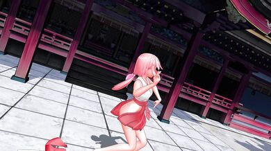Sexy Schoolgirl Haru Sakura Gets Nailed by 1000 Flowers in Masturbation Session [Mochi.]