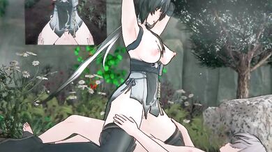 Sexy Lady Doggo in Wet and Wild Adventure!