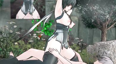 Sexy Lady Doggo in Wet and Wild Adventure!