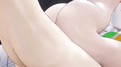 Jailbait Anne Gets DP'd at the Public Swimming Pool