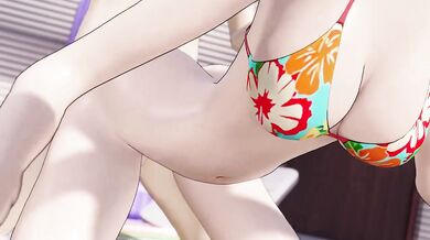 Jailbait Anne Gets DP'd at the Public Swimming Pool