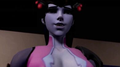 Widowmaker's Futa Cock Dominates Tiny Prick