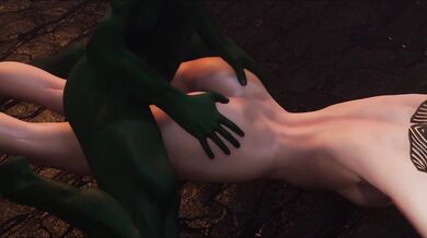 Goblin's Creampie Surgery on Kitana