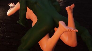 Goblin's Creampie Surgery on Kitana