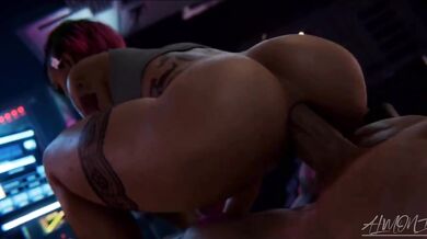 Judy's Farting Anal Ride