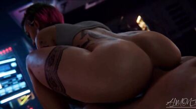 Judy's Farting Anal Ride