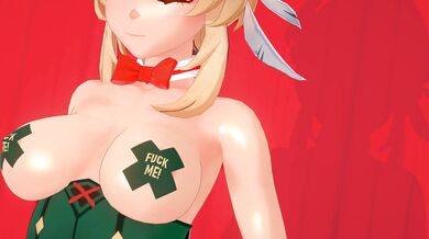 Erotic Encounters in the Hot Spring Village of Genshin - Lumine's Seductive Date Partner