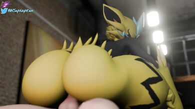 Pokemon Zeraora's Love for the Cowgirl: A Wild Ride of Passion (featuring WSuphapkun)