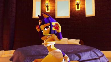 'SirPopMMD - Ankha - Belly Dance (Trap Version)'