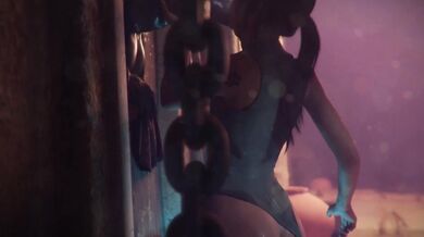 Anal-less Pornstar Lara Croft's Explosive Orgasm Ride in 'A Bridge Too Far' PMV