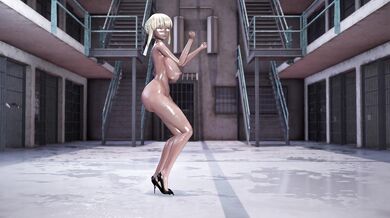 'The Maidens of the Sword and Shield, Unleashed in a Trembling Frenzy!'