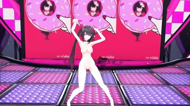 Rabbit Hole of Pink Fireworks Dancing