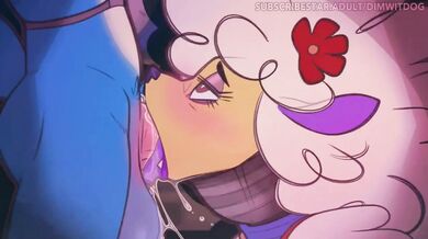 Pussy-Eating Lesbians with Big Tits and Tails Get Wet and Wild in 'Fur Gurls PMV Part 2' by KingDoughPMVs