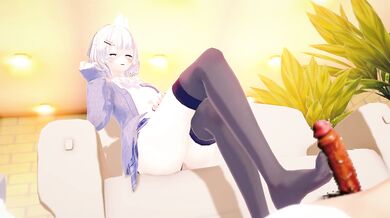 Hentai Nuns: Bora Nijisanji and their sexy naked bondage!