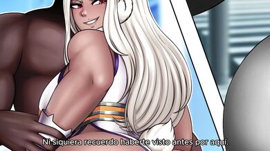 Rumi Usagiyama's Hot and Steamy Encounter with NowaJoestar, Including a Sexy Spanish Translation