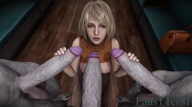 Ashley Regenerator's Intense Gangbang Orgy with FaustTerm in the Lead