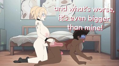 Goth girl fucked in the ass with a strapon dildo (Lust's Cupid)