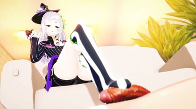 'Hentai PORN - Murasaki and Shion in a HoloLens Experience - Squirting with Love and Sighing (Double Penetration)'.