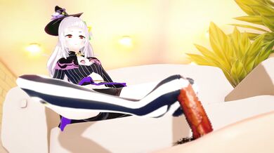 'Hentai PORN - Murasaki and Shion in a HoloLens Experience - Squirting with Love and Sighing (Double Penetration)'.