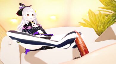 'Hentai PORN - Murasaki and Shion in a HoloLens Experience - Squirting with Love and Sighing (Double Penetration)'.