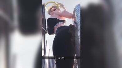 Releasing Tension Through Bending and Stretching - Mercy Does Yoga With Gigantic Cum Shots Galore!