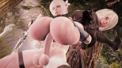 Thrusting, banging and screaming as the hammer pounds away at their bodies until they are fucked senseless in an endless loop.