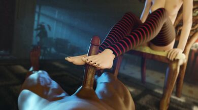 Mavis and her busty friend, Foojo, have a kinky threesome with Shadow Hawk in this full version of the porn video.