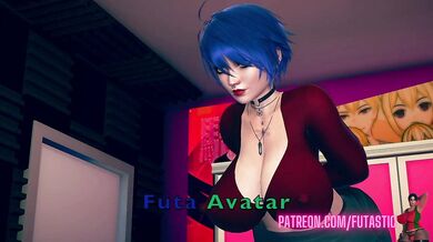 Horny Futanari Sluts Get Wet and Wild in the Bedroom